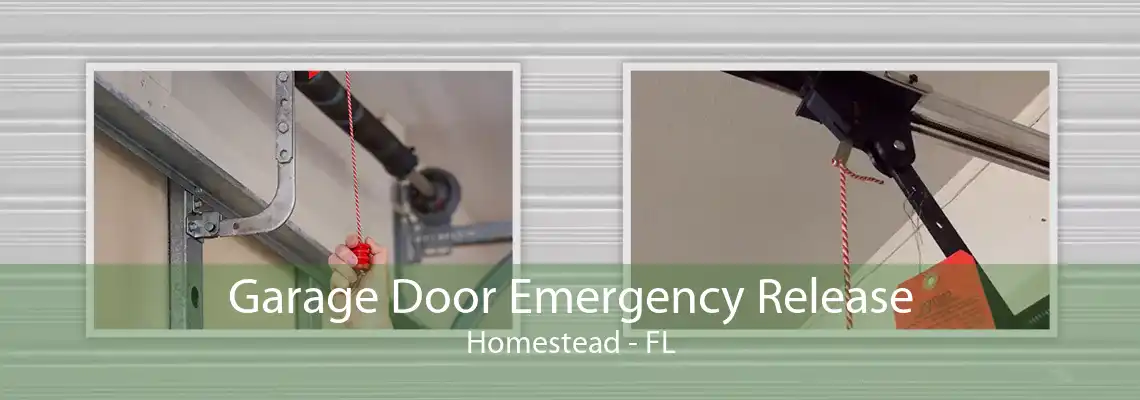 Garage Door Emergency Release Homestead - FL