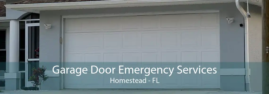 Garage Door Emergency Services Homestead - FL