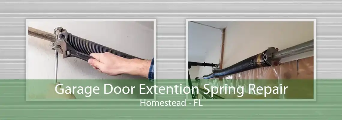 Garage Door Extention Spring Repair Homestead - FL