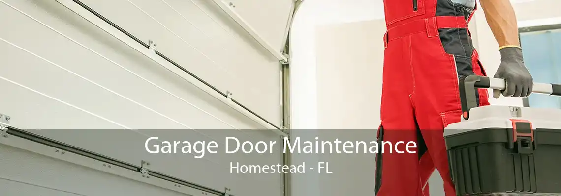 Garage Door Maintenance Homestead - FL