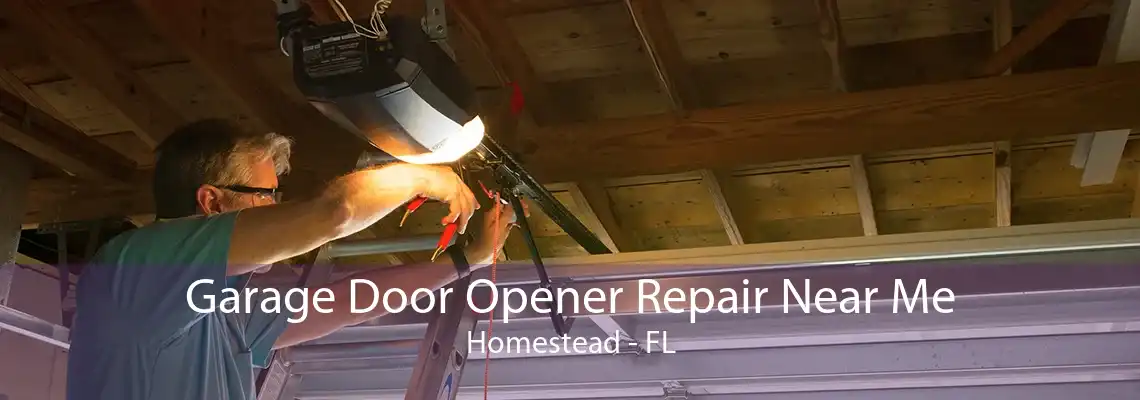 Garage Door Opener Repair Near Me Homestead - FL