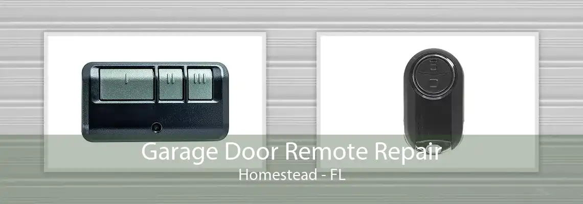 Garage Door Remote Repair Homestead - FL