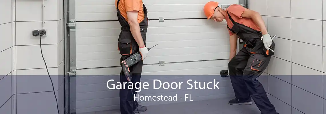 Garage Door Stuck Homestead - FL