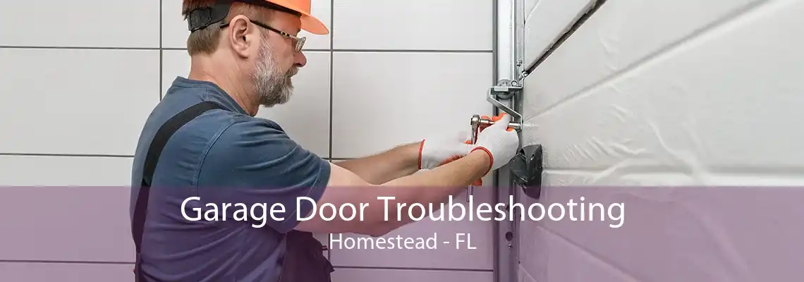 Garage Door Troubleshooting Homestead - FL