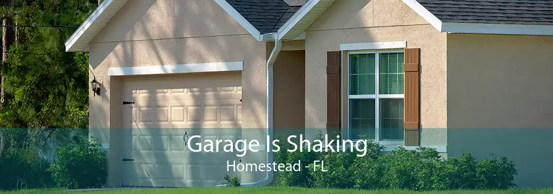 Garage Is Shaking Homestead - FL