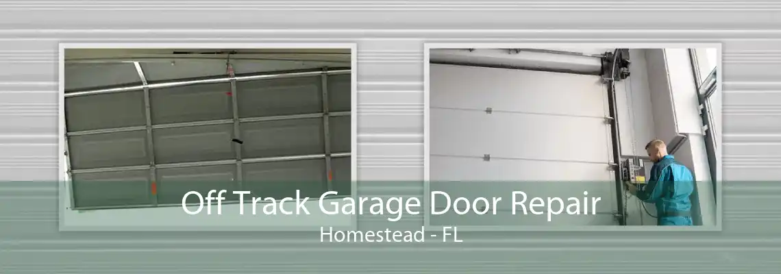 Off Track Garage Door Repair Homestead - FL