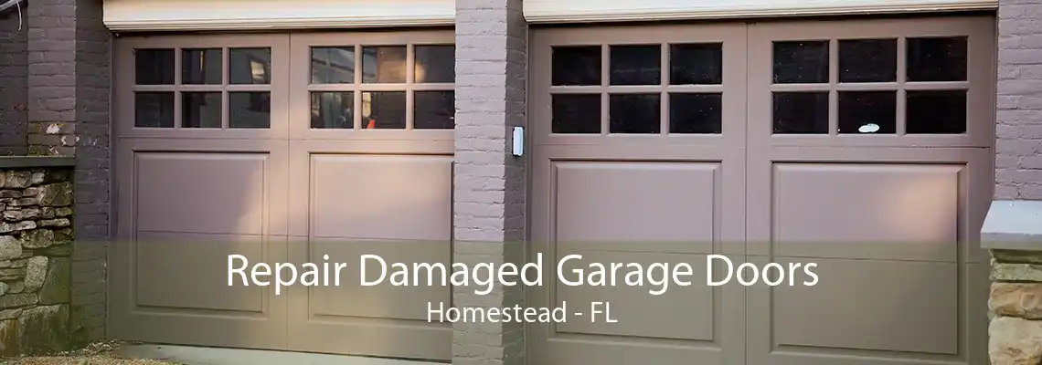 Repair Damaged Garage Doors Homestead - FL